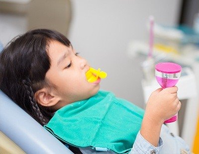 Fluoride treatment provides extra protection from cavities